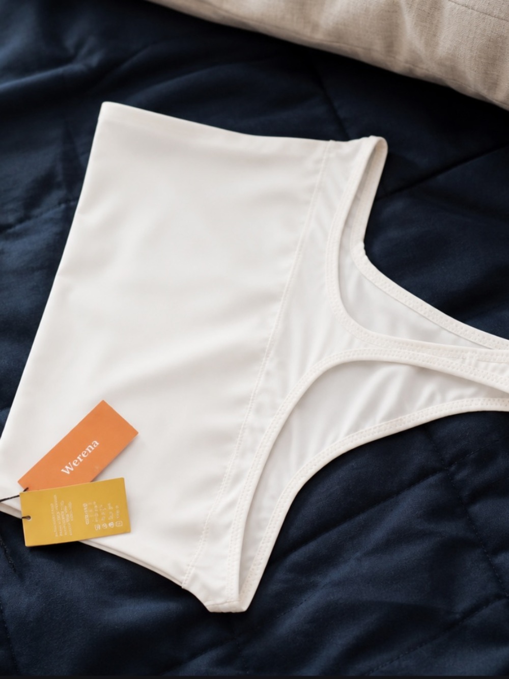 NWT plus size 3x Cream Seamless High-Cut Panties Intimates